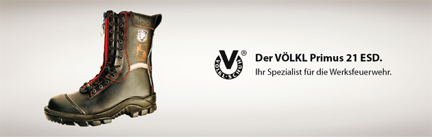 VÃ¶lkl Primus 21 ESD Antistatik Feuerwehrstiefel SchnÃ¼rstiefel